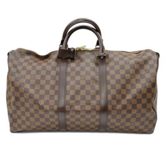 Louis Vuitton Keepall Boston Bag Brown - Picture 1 of 6